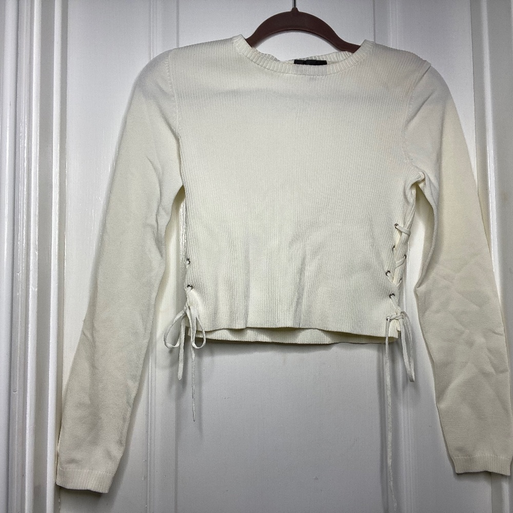Crop top sweater